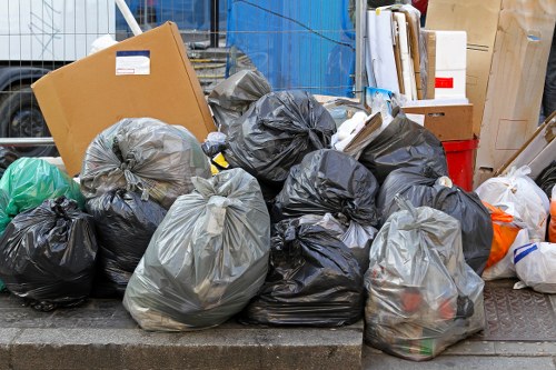 Business waste removal team in Tooting handling office waste