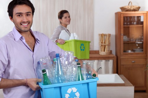 Team managing waste responsibly in Tooting